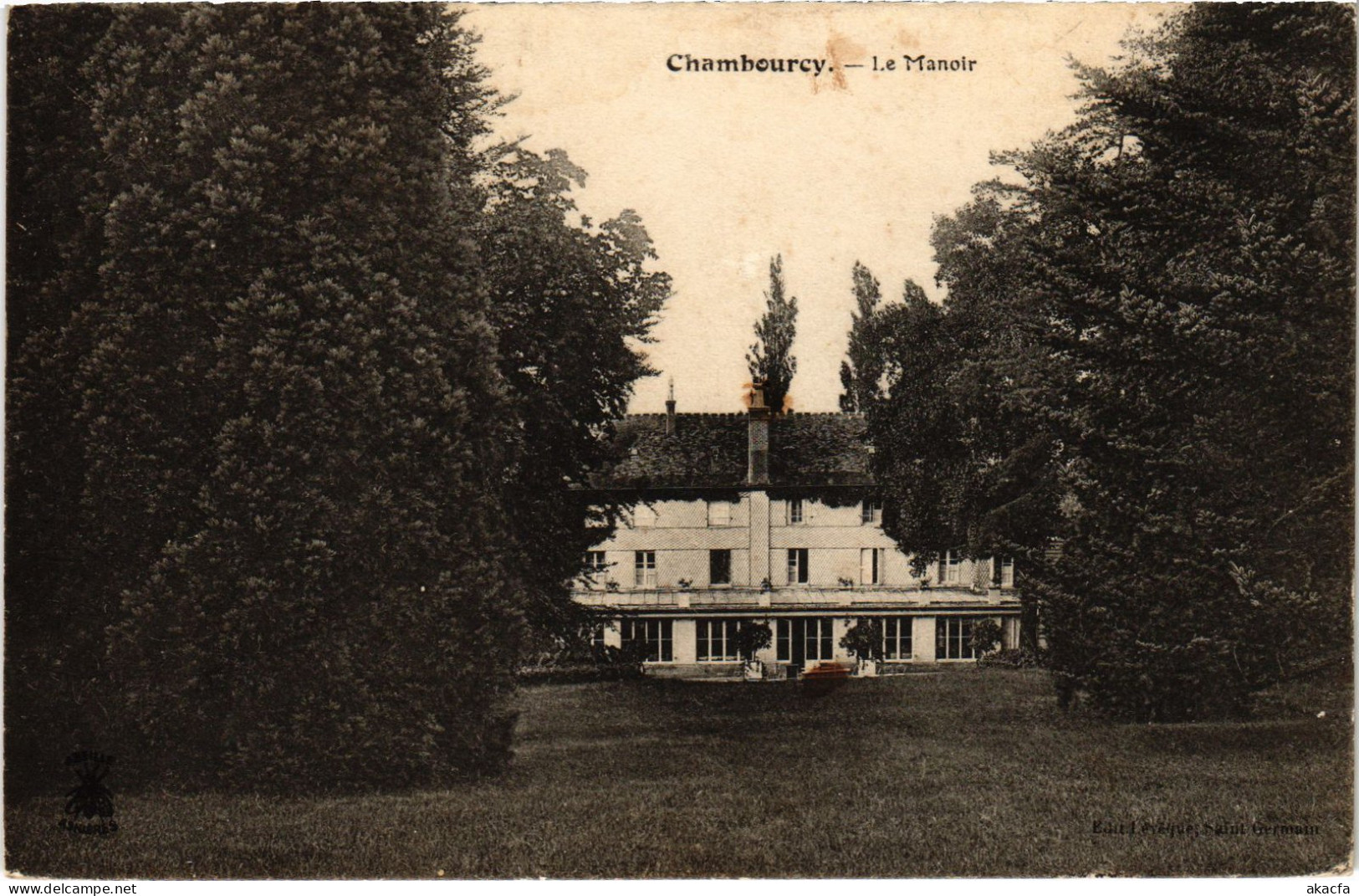 CPA CHAMBOURCY Le Manoir (1386573) - Chambourcy