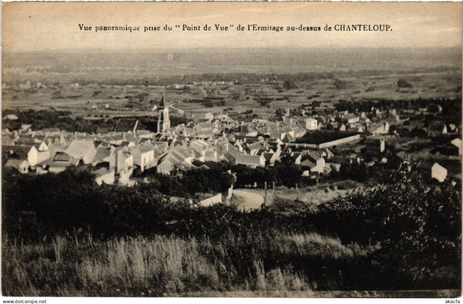 CPA CHANTELOUP Vue Panoramique De La Seine (1386574) - Chanteloup Les Vignes