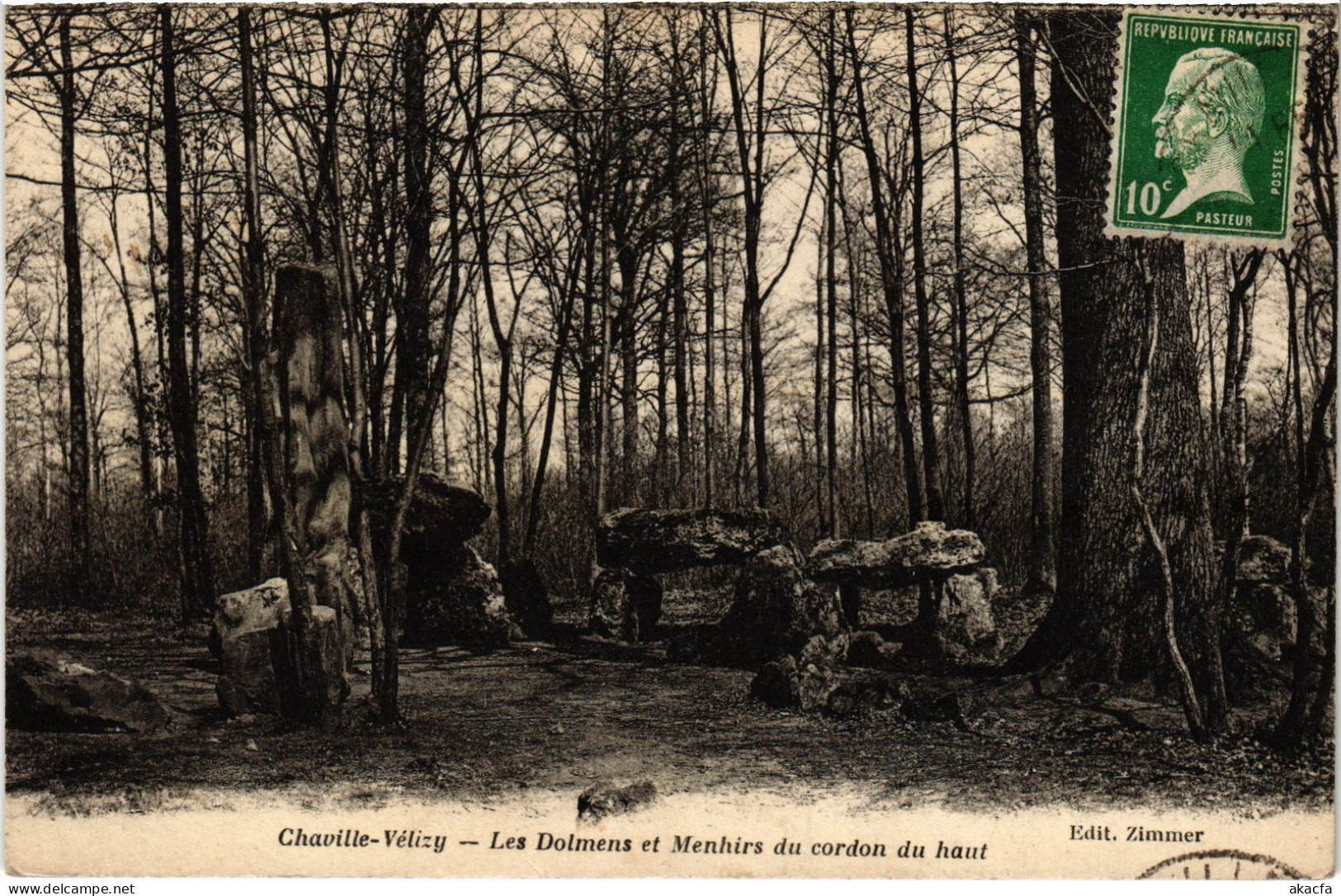 CPA VIROFLAY CHAVILLE - VELIZY-VILLACOUBLAY - Dolens Et Menhirs (1386534) - Viroflay