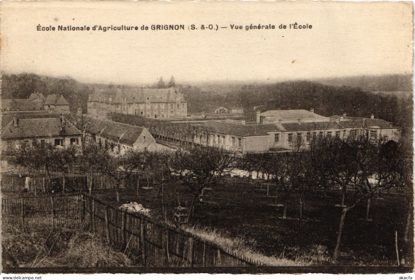 CPA THIVERVAL-GRIGNON Ecole Nationale D'Agriculture (1386408) - Grignon