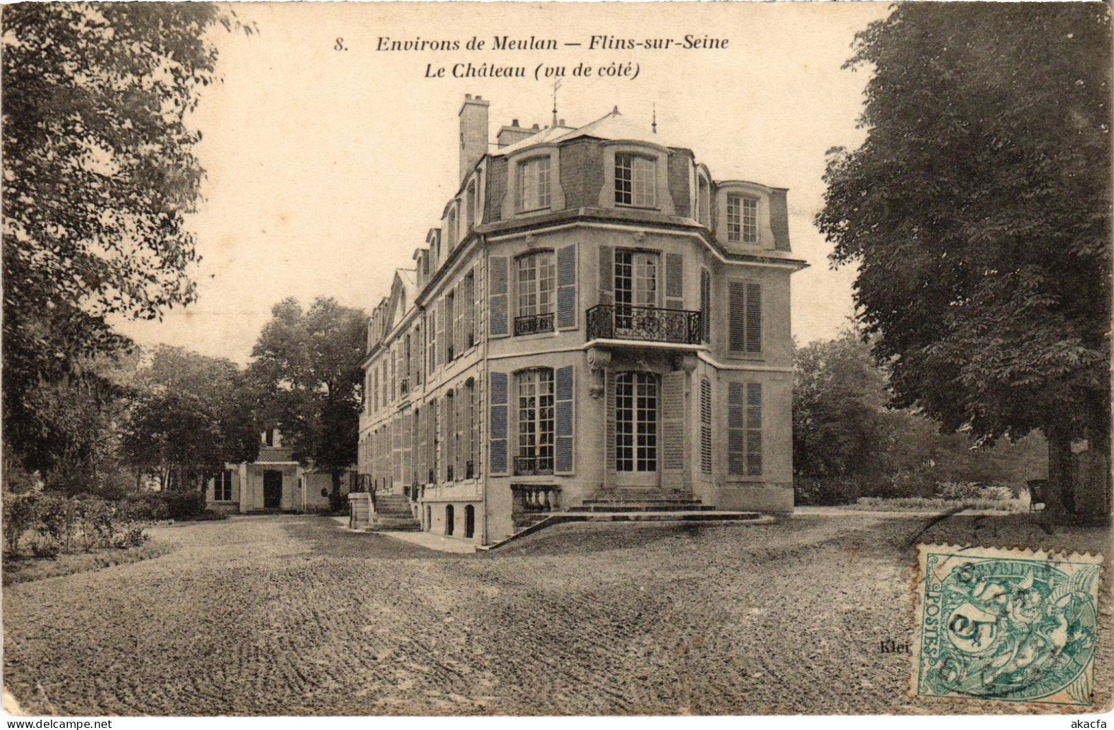 CPA FLINS-sur-SEINE Le Chateau (1386366) - Flins Sur Seine