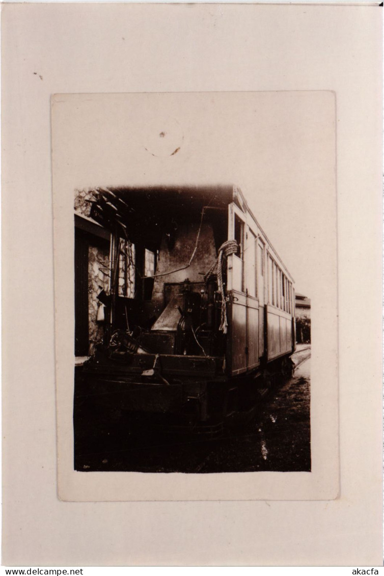 CPA LE CHESNAY Tramway Accident - Photo Reprint (1386356) - Le Chesnay