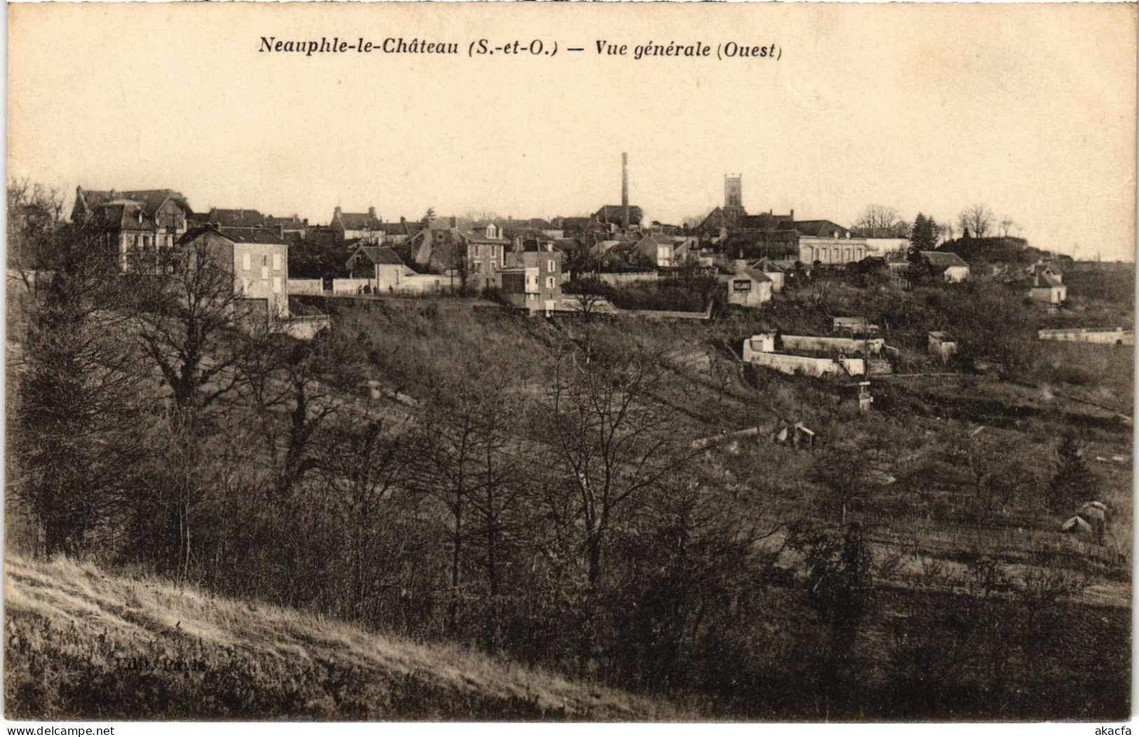 CPA NEAUPHLE-le-CHATEAU Vue Generale (1386355) - Neauphle Le Chateau