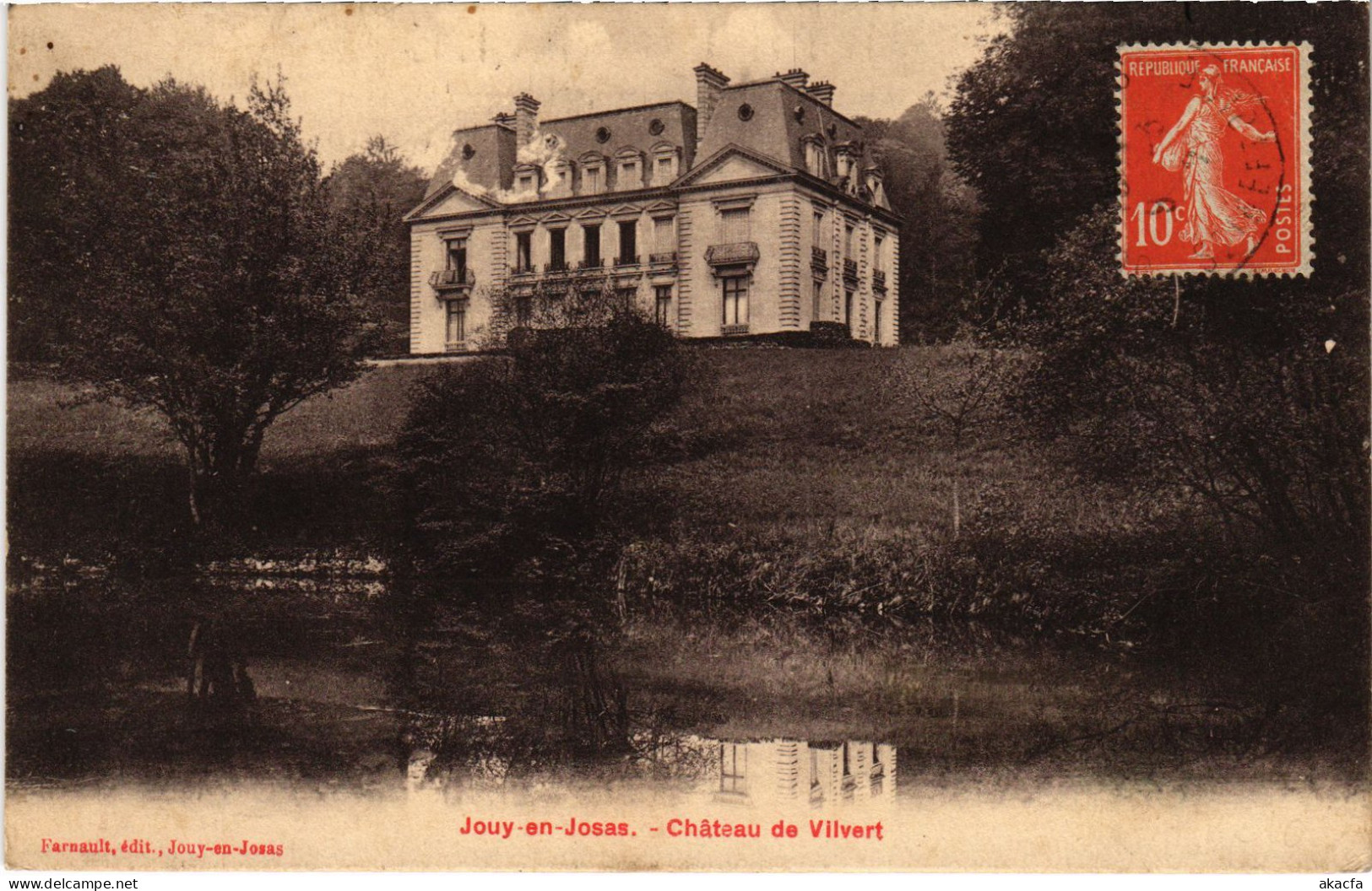 CPA JOUY-en-JOSAS Chateau De Vilvert (1386320) - Jouy En Josas