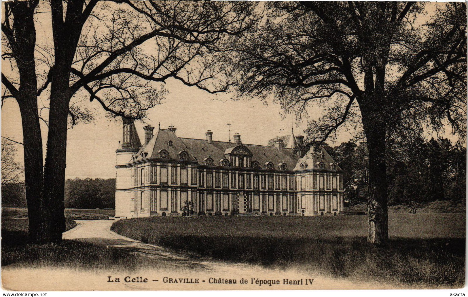 CPA LA CELLE-SAINT-CLOUD Graville - Chateau De L'Epoque Henri IV (1386318) - La Celle Saint Cloud