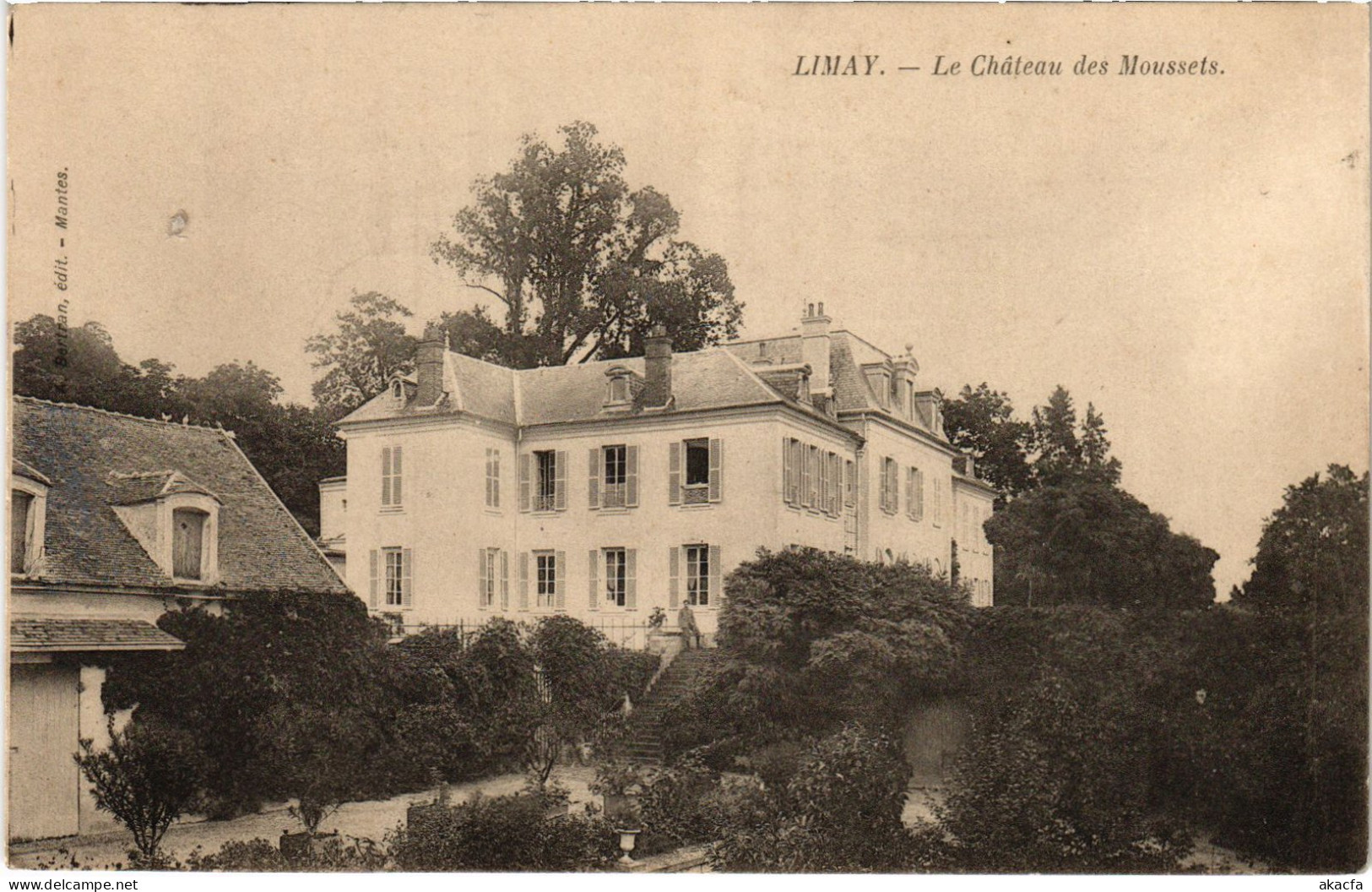 CPA LIMAY Chateau Des Moussets (1386265) - Limay