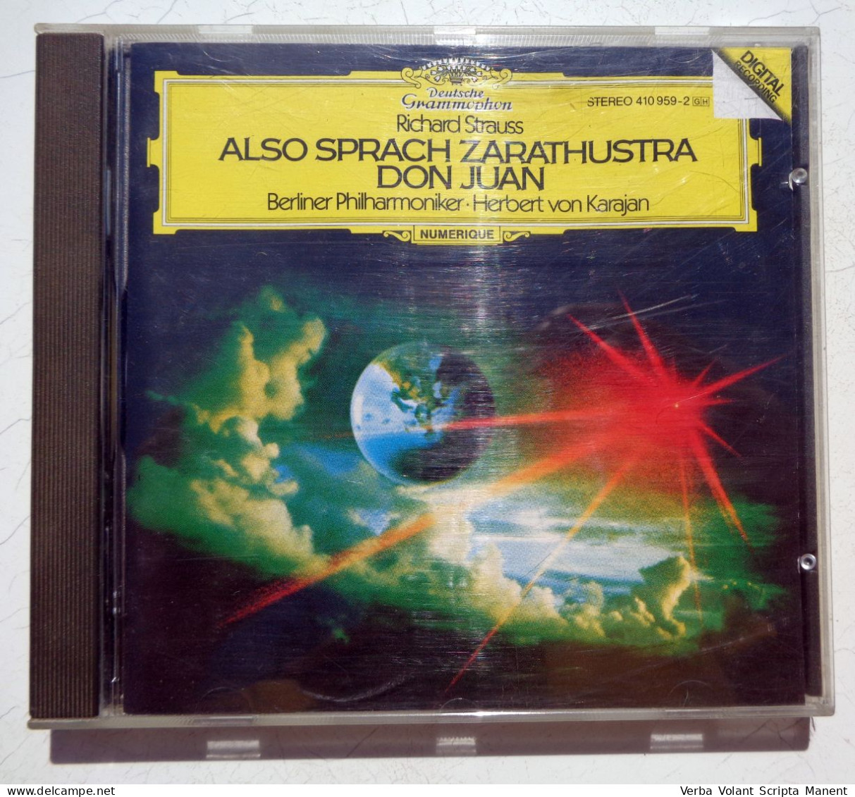 Q-1005 * STRAUSS - ALSO SPRACH ZARATHUSTRA / DON JUAN - DEUTSCHE GRAMMOPHON 4109592 - Classique