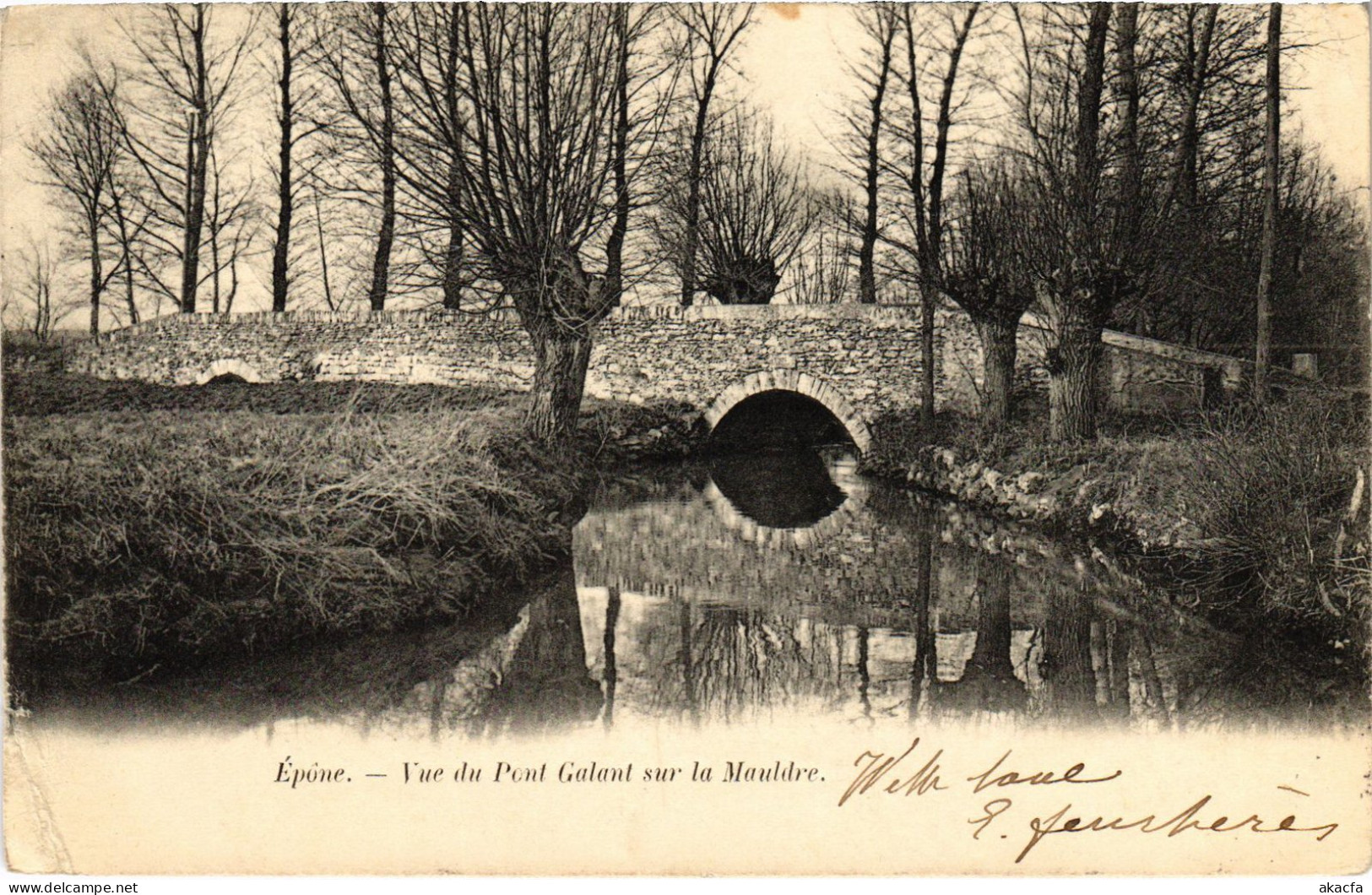 CPA EPONE Vue Du Pont Galant Sur La Mauldre (1387017) - Epone