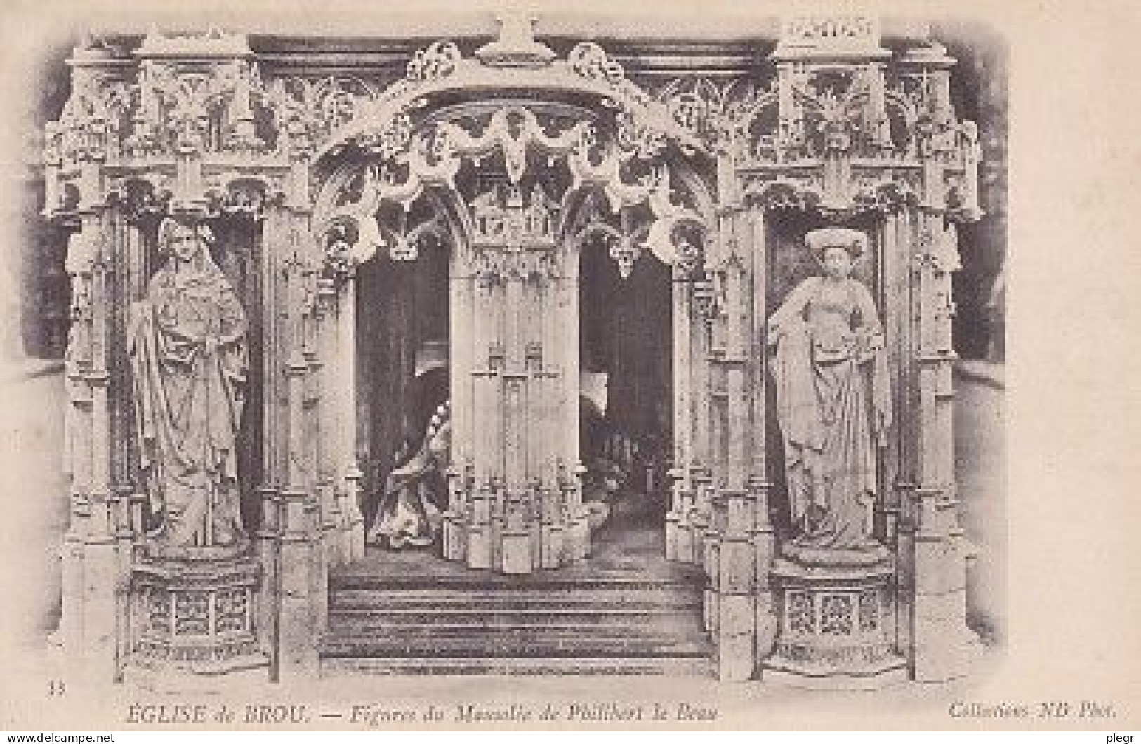 0-01053 01 01 - BOURG - EGLISE DE BROU - LOT DE 96 CARTES