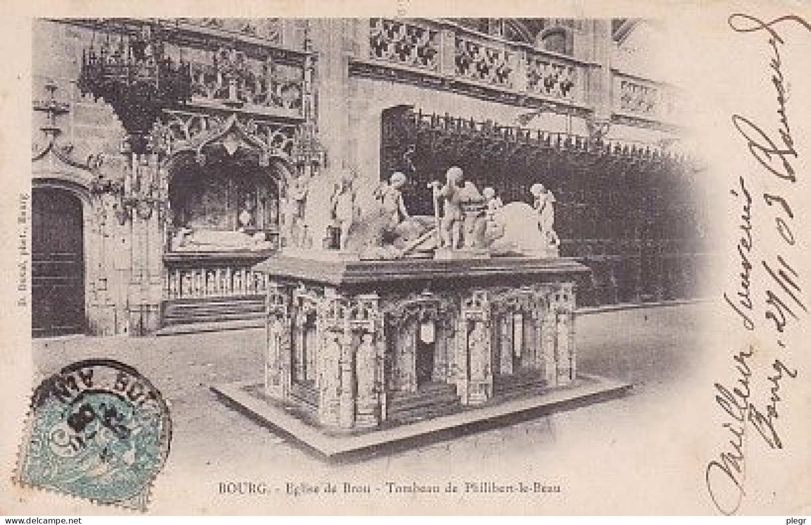 0-01053 01 01 - BOURG - EGLISE DE BROU - LOT DE 96 CARTES