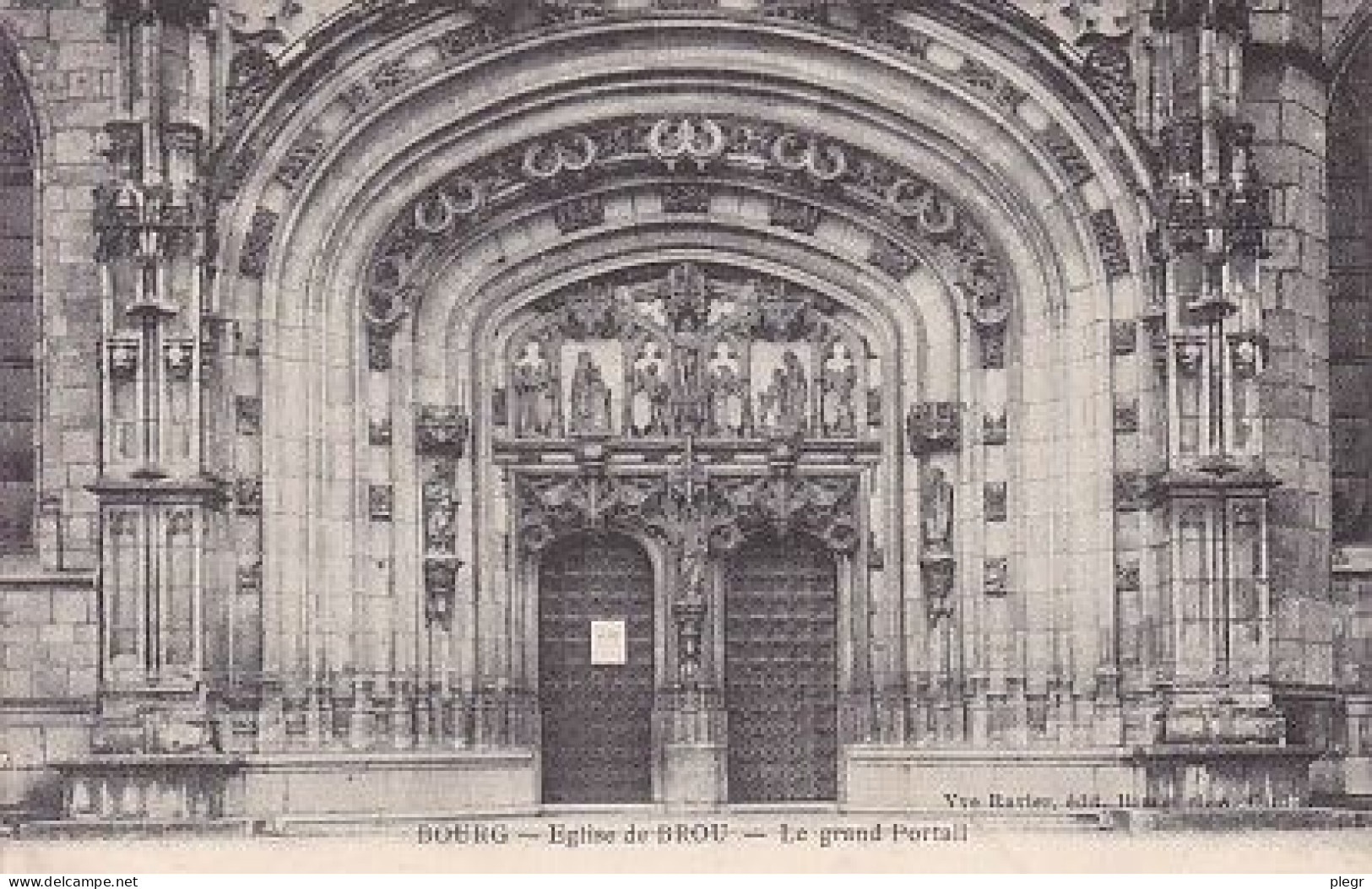 0-01053 01 01 - BOURG - EGLISE DE BROU - LOT DE 96 CARTES