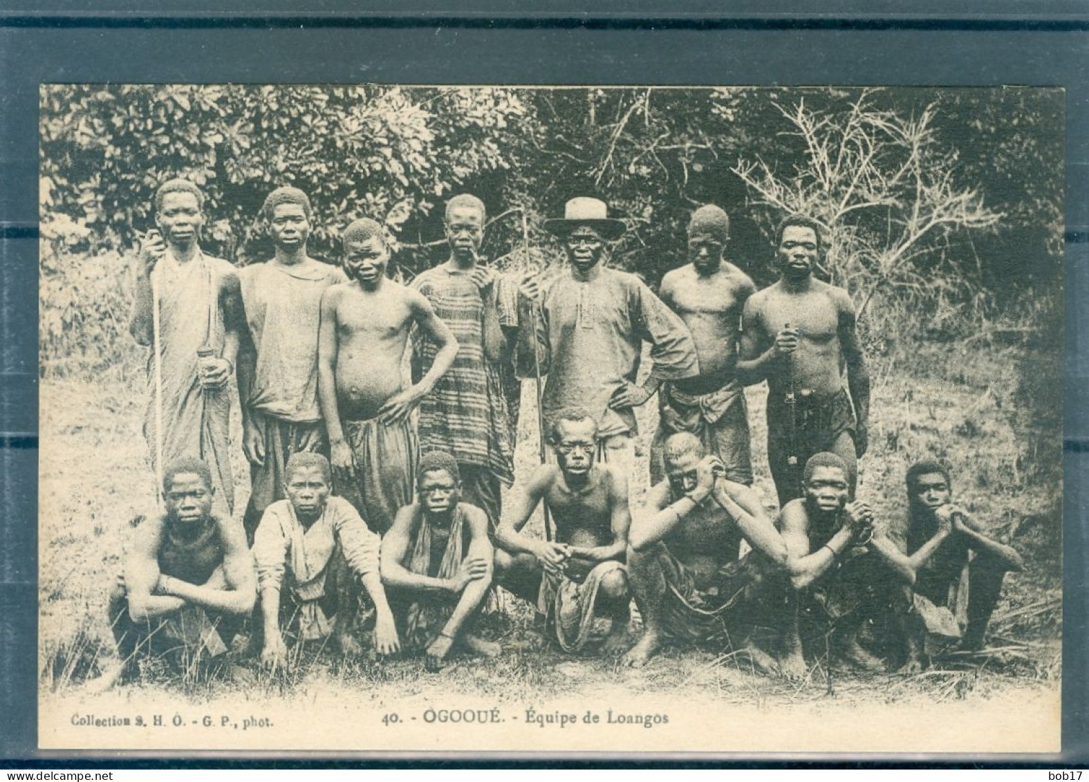 Ogoué - équipe De Loangos - TBE - Congo Français