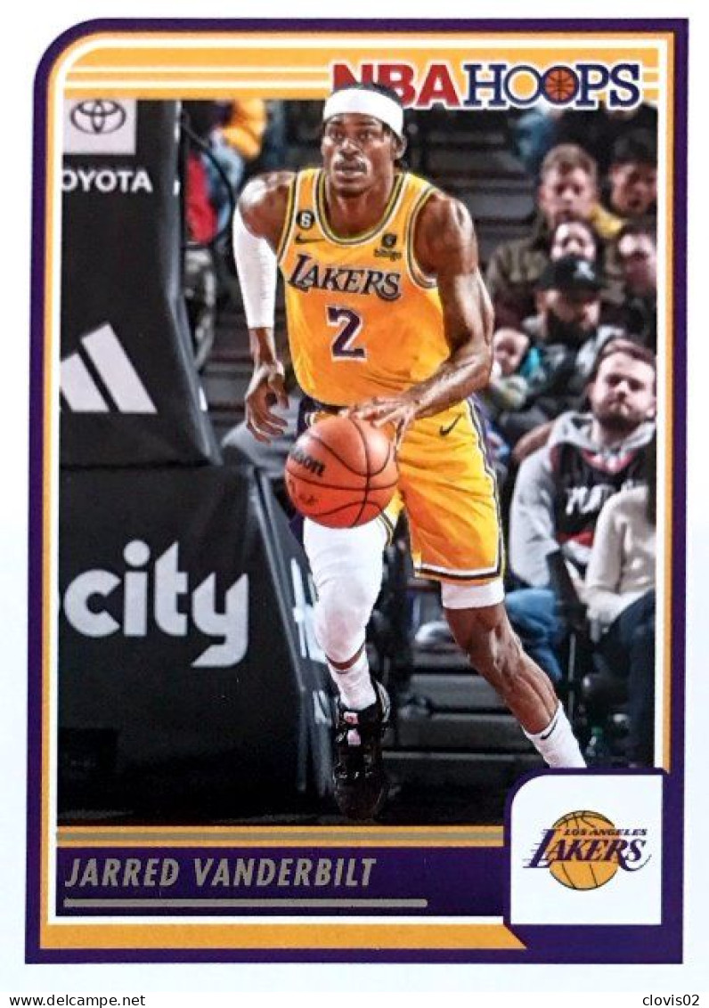 100 Jarred Vanderbilt - Los Angeles Lakers - Carte Panini 2023-2024 NBA Hoops Base Cards - Altri & Non Classificati