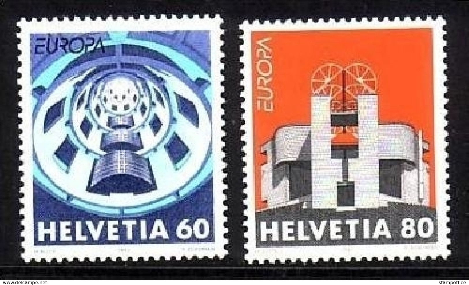 SCHWEIZ MI-NR. 1499-1500 POSTFRISCH(MINT) EUROPA 1993 ZEITGENÖSSISCHE KUNST - 1993