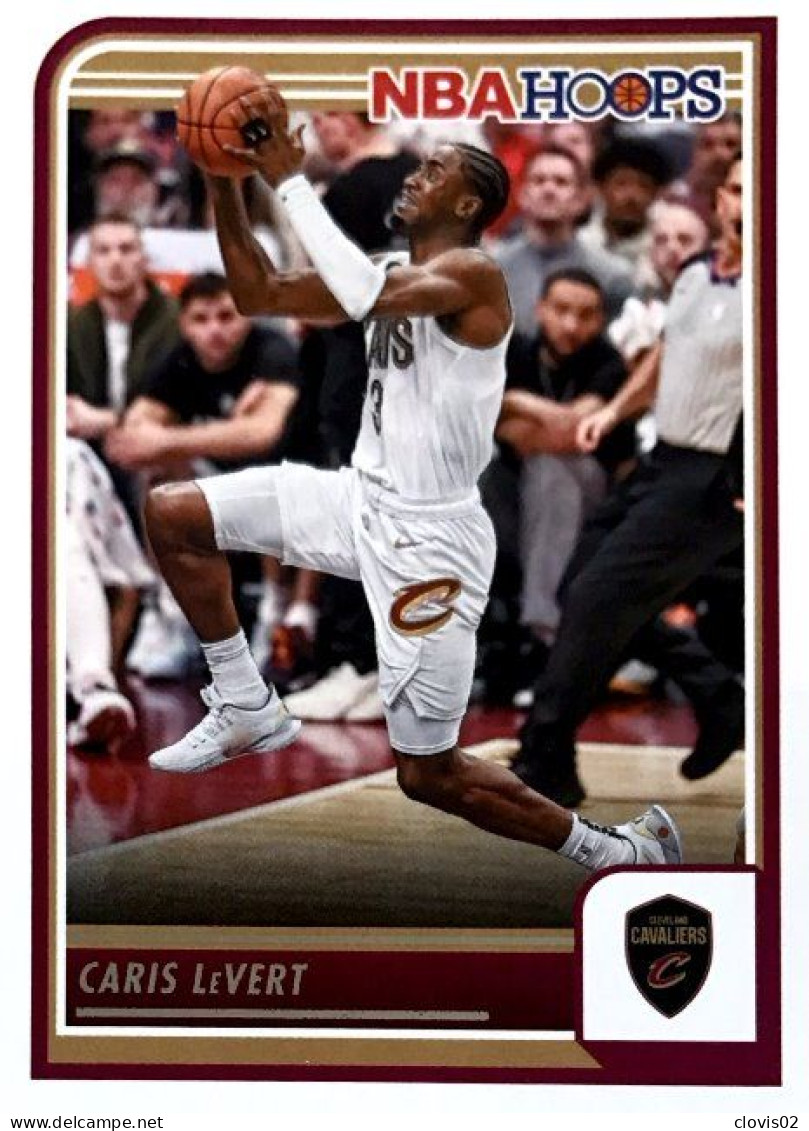 108 Caris LeVert - Cleveland Cavaliers - Carte Panini 2023-2024 NBA Hoops Base Cards - Other & Unclassified