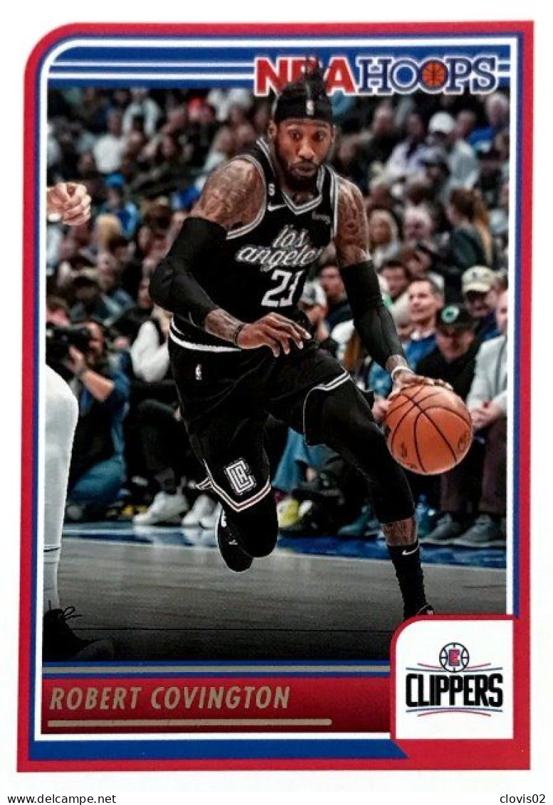 125 Robert Covington - Los Angeles Clippers - Carte Panini 2023-2024 NBA Hoops Base Cards - Other & Unclassified