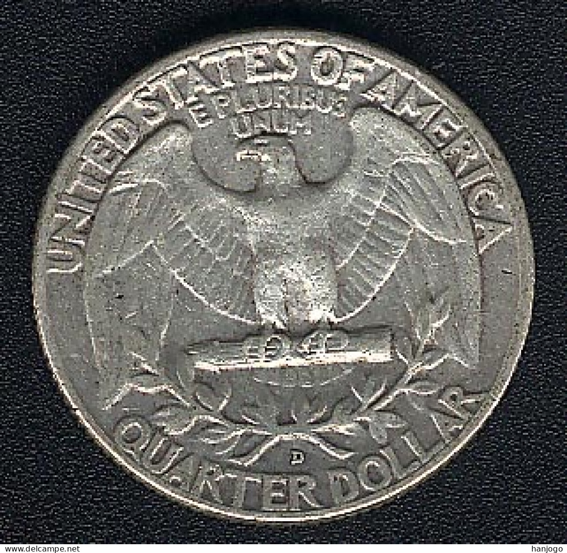 USA, 1/4 Dollar 1957 D, Silber, Washington - 1932-1998: Washington