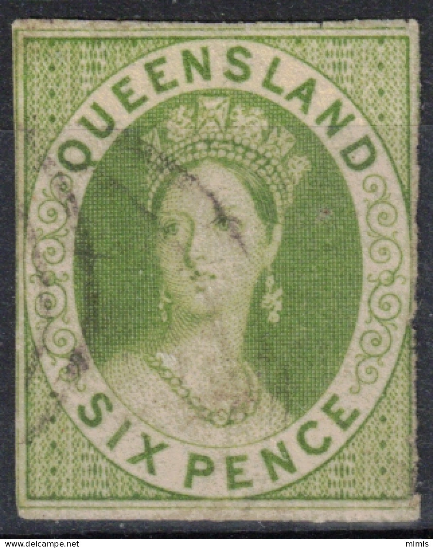 QUEENSLAND        1860       N° 3   Oblitéré - Used Stamps