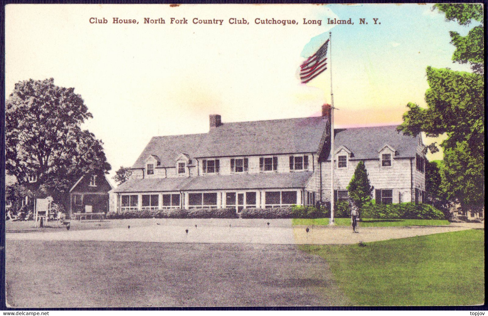 USA - CLUB HOUSE - CUTCHOGUE - 1953 - Long Island