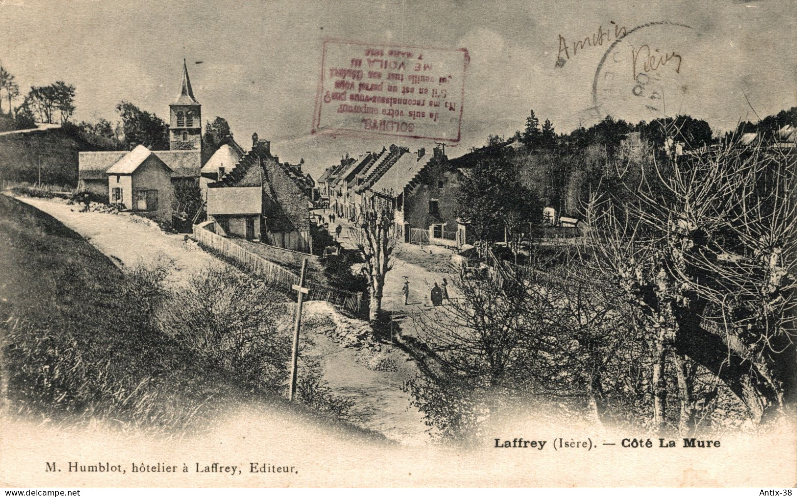 N48 - 38 - LAFFREY - Isère - Côté La Mure - Laffrey