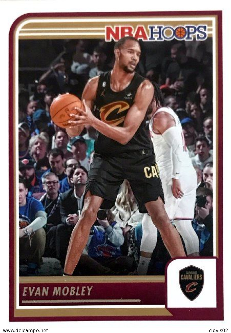 138 Evan Mobley - Cleveland Cavaliers - Carte Panini 2023-2024 NBA Hoops Base Cards - Autres & Non Classés