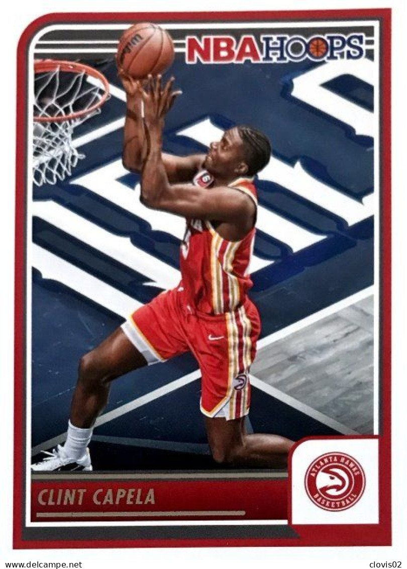 143 Clint Capela - Atlanta Hawks - Carte Panini 2023-2024 NBA Hoops Base Cards - Altri & Non Classificati