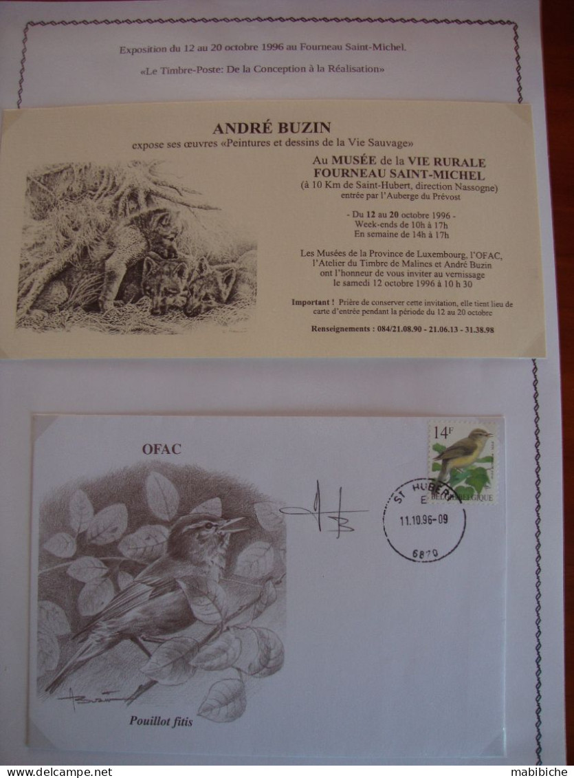 Souvenir Exposition Saint-Hubert. - 1985-.. Birds (Buzin)