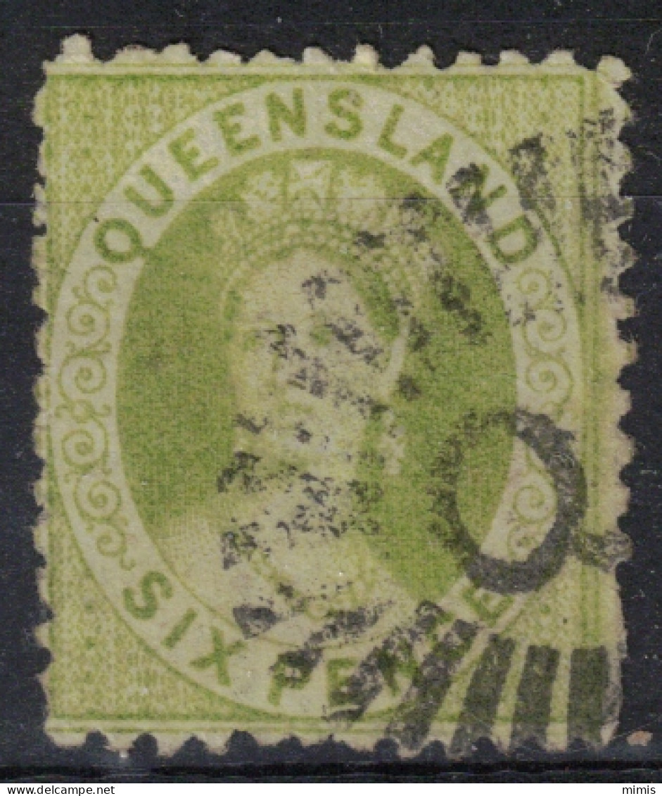 QUEENSLAND        1860       N° 6   Oblitéré - Usati