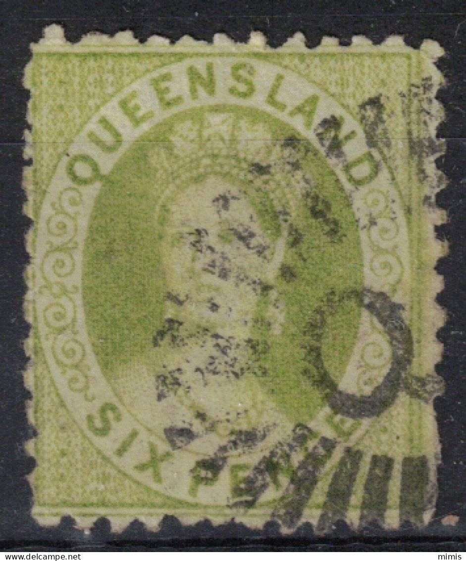 QUEENSLAND        1860       N° 6   Oblitéré - Used Stamps