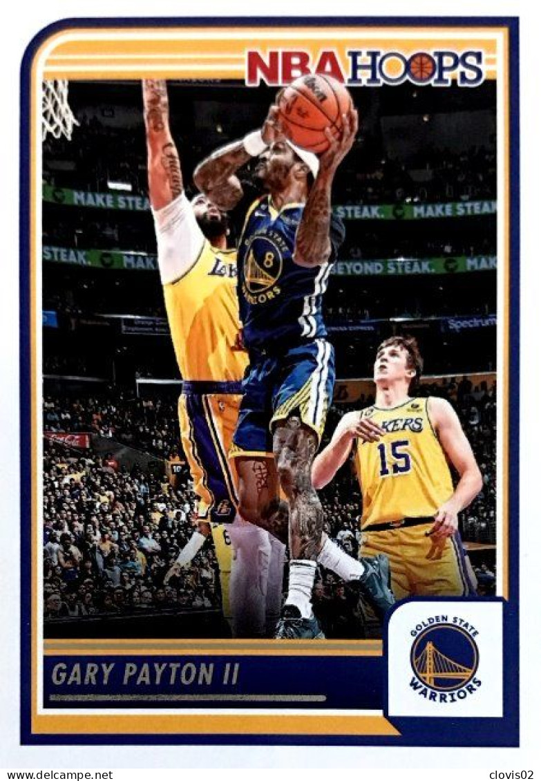 151 Gary Payton II - Golden State Warriors - Carte Panini 2023-2024 NBA Hoops Base Cards - Other & Unclassified