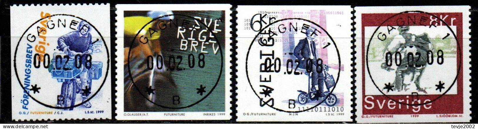 Schweden 1999 - Mi.Nr. 2118 - 2121 - Gestempelt Used - Gebraucht