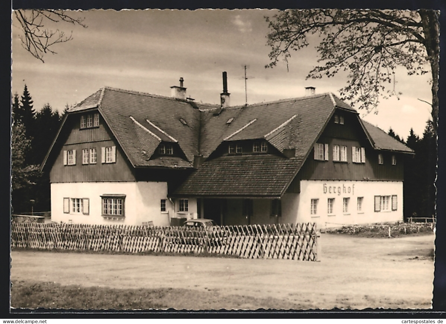 AK Jöhstadt /Erzgeb., Berghof E. Bohring  - Jöhstadt