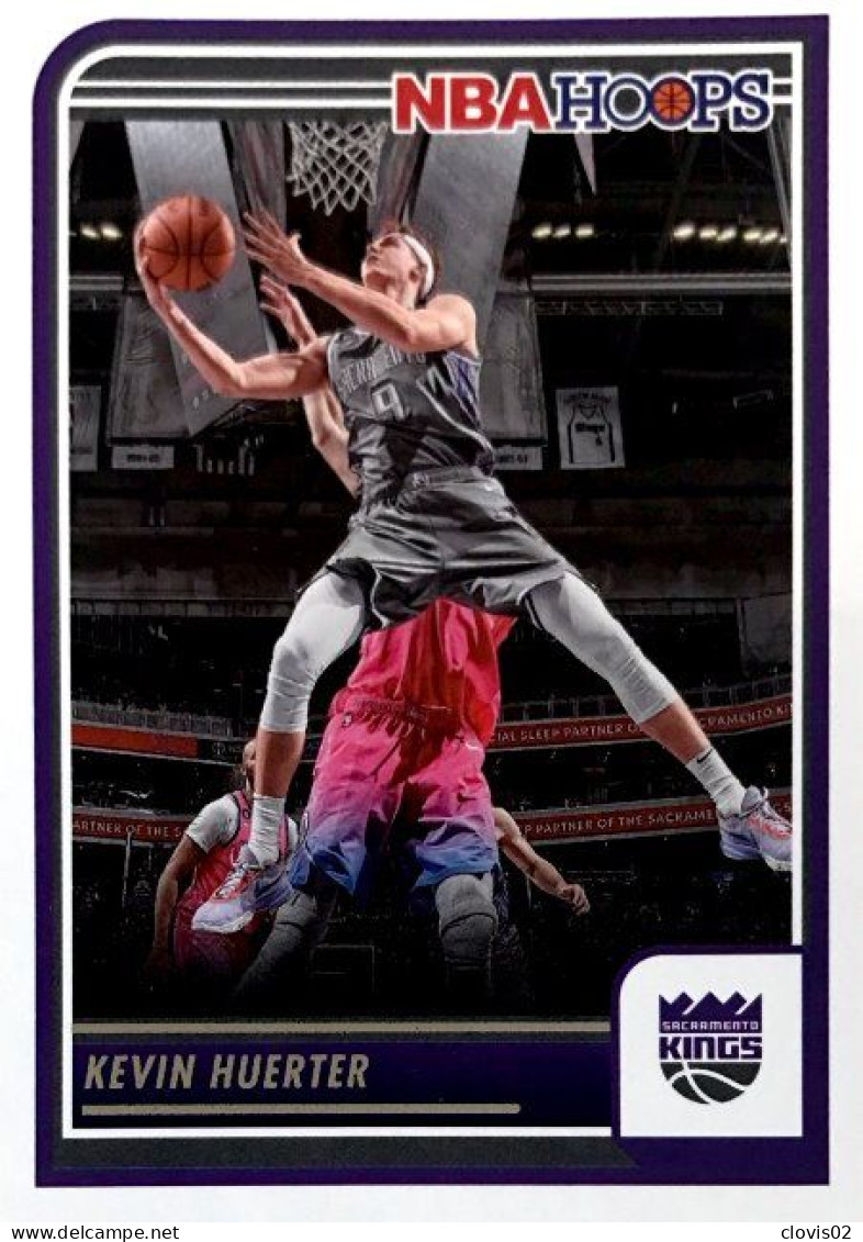 167 Kevin Huerter - Sacramento Kings - Carte Panini 2023-2024 NBA Hoops Base Cards - Other & Unclassified