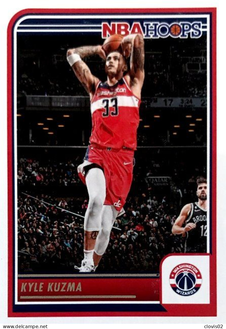 171 Kyle Kuzma - Washington Wizards - Carte Panini 2023-2024 NBA Hoops Base Cards - Autres & Non Classés