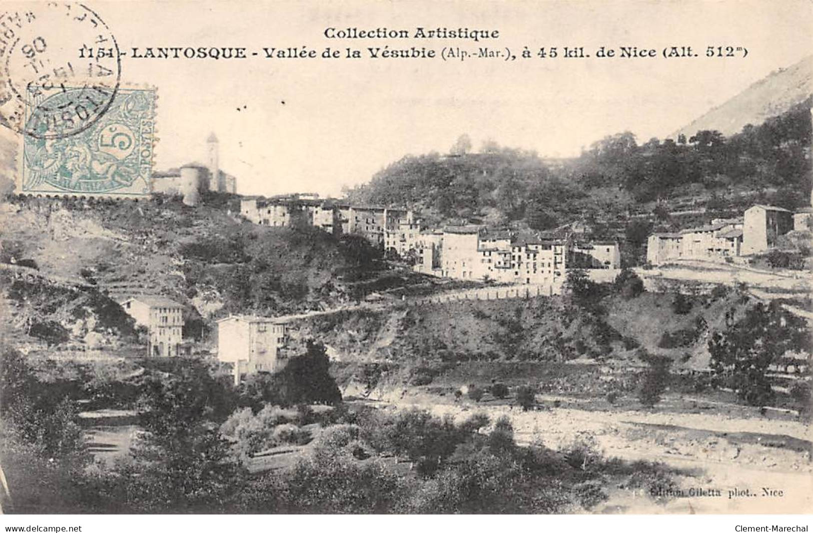 LANTOSQUE - Vallée De La Vésubie - Très Bon état - Lantosque