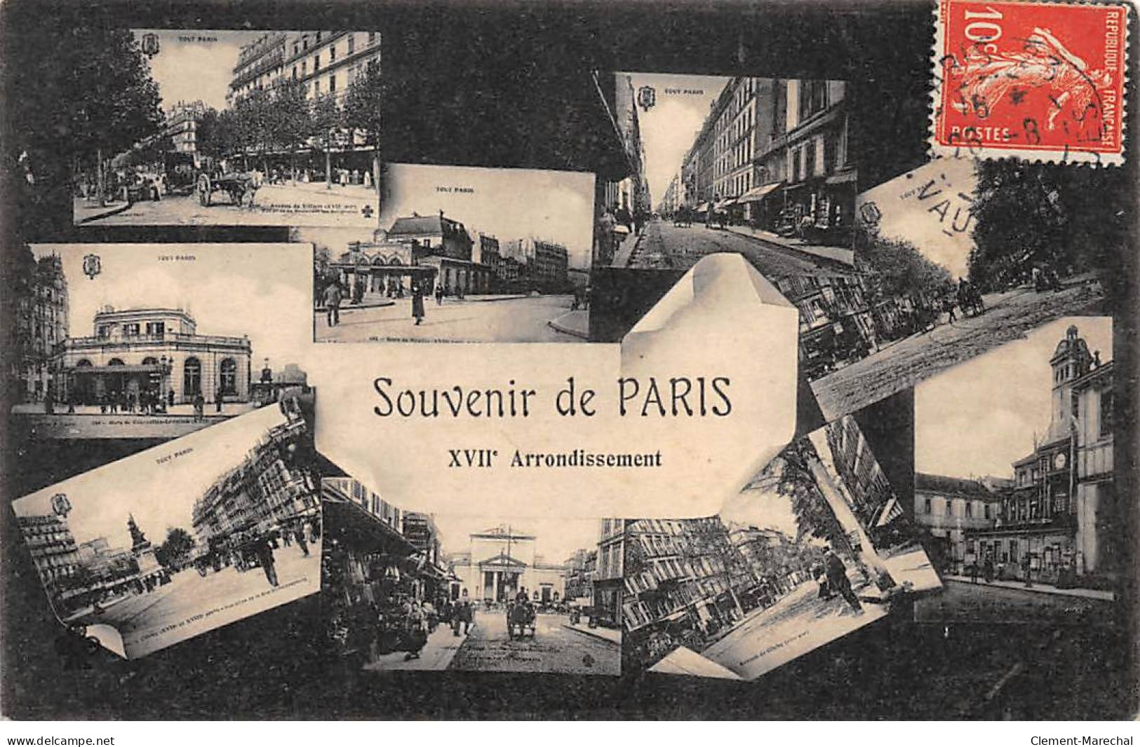 PARIS - Souvenir De Paris - Très Bon état - Arrondissement: 17