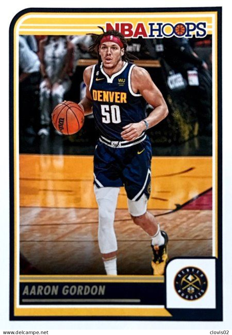 179 Aaron Gordon - Denver Nuggets - Carte Panini 2023-2024 NBA Hoops Base Cards - Sonstige & Ohne Zuordnung