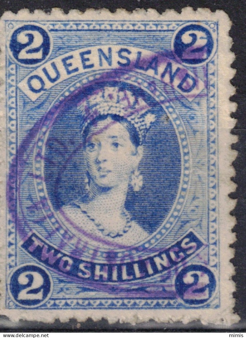 QUEENSLAND        1882-1886    N° 46 Ou 58    Oblitéré - Usati