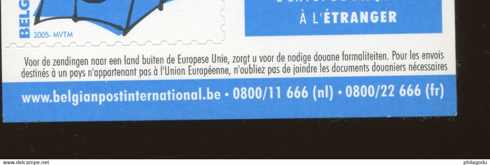 Ki20  KILOPOST.  2Kg   Buitenenland International Carnet Permanent - Autres & Non Classés