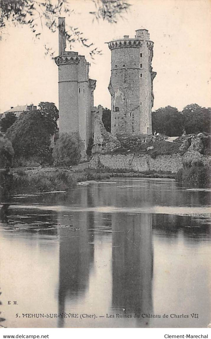 MEHUN SUR YEVRE - Les Ruines Du Château De Charles VII - Très Bon état - Mehun-sur-Yèvre