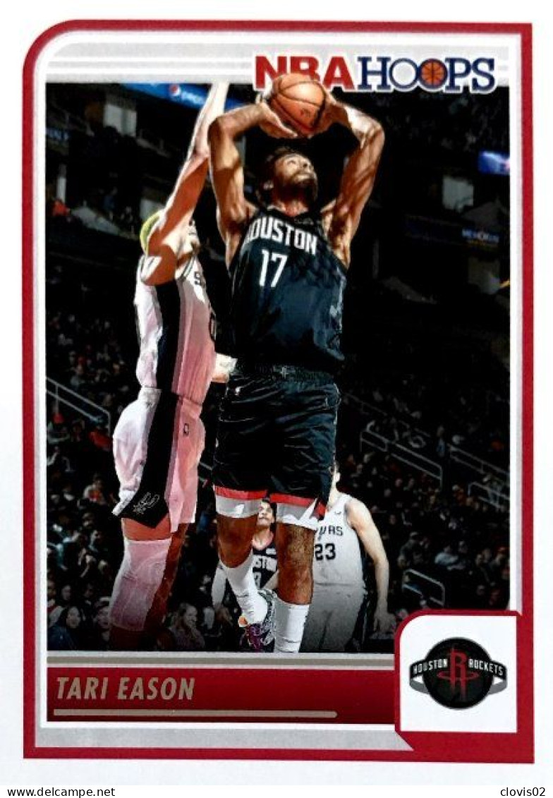 192 Tari Eason - Houston Rockets - Carte Panini 2023-2024 NBA Hoops Base Cards - Other & Unclassified