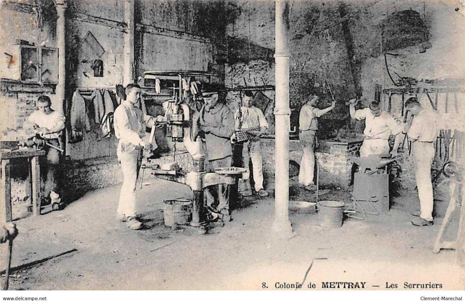 Colonie De METTRAY - Les Serruriers - état - Mettray