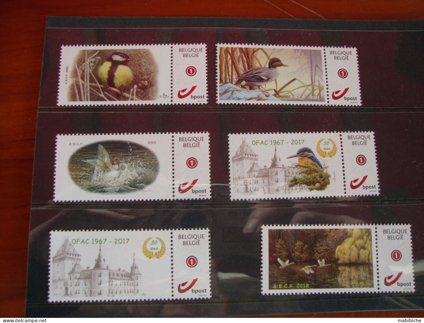 15 My-stamps Différents D'André Buzin. - Mint