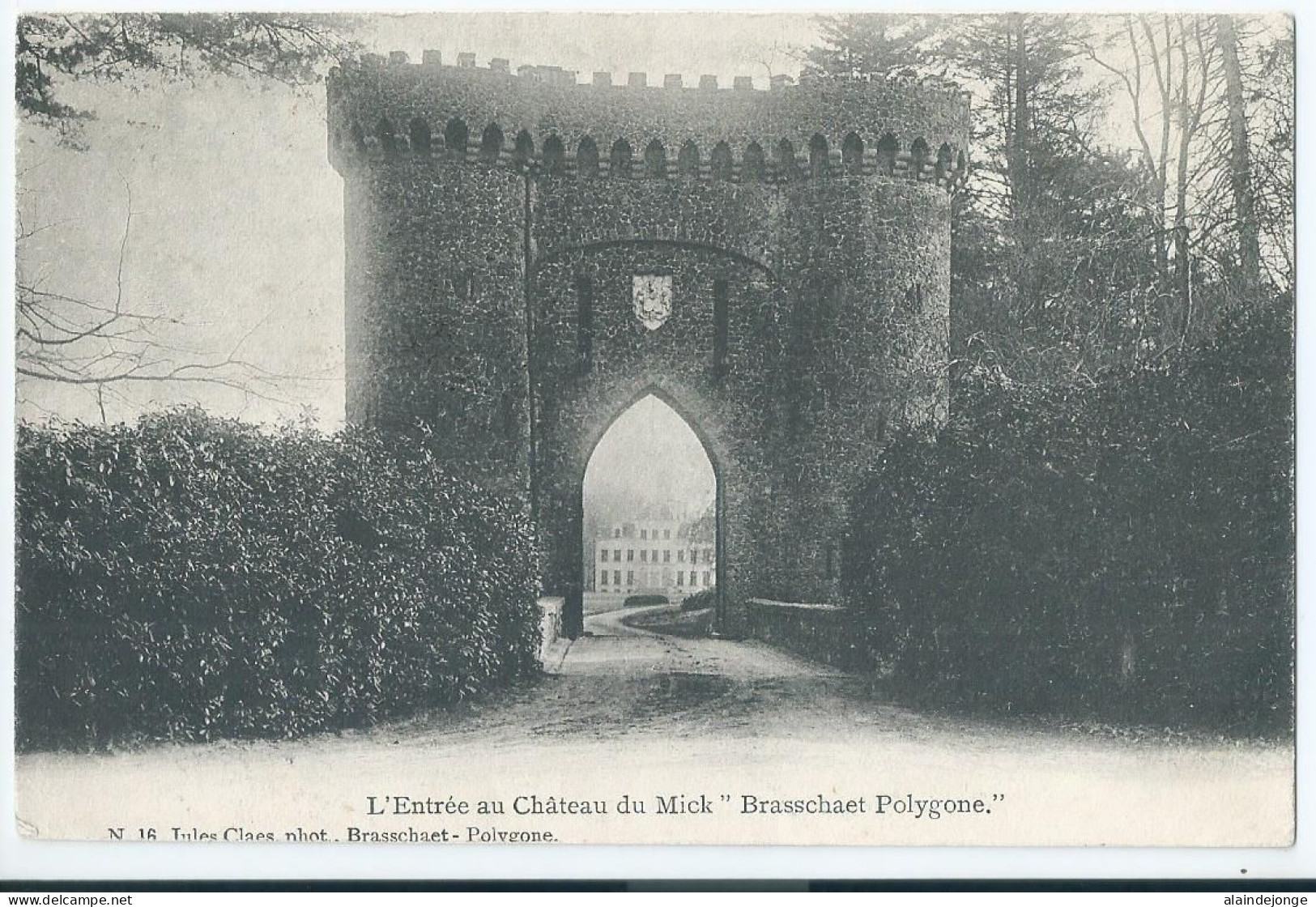 Brasschaat - Brasschaet - L'Entrée Au Château Du Mick - 1906 - Brasschaat