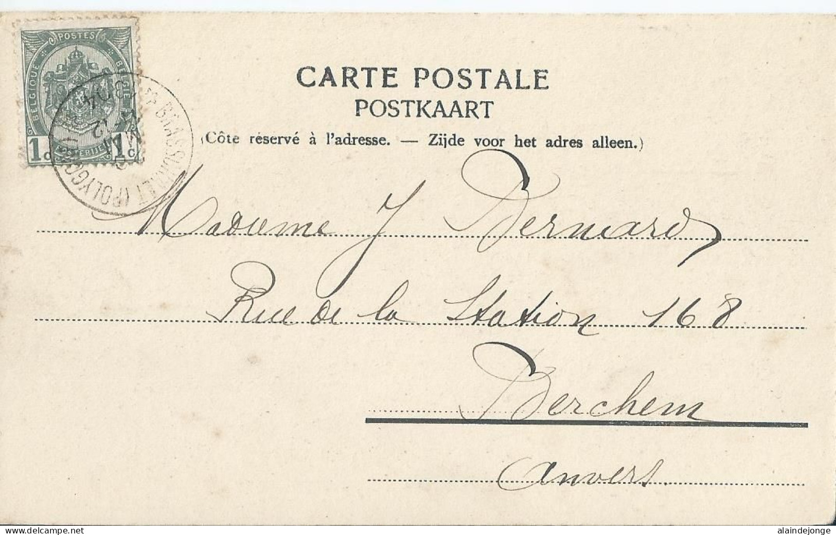 Brasschaat - Brasschaet - Le Pont à L'entrée Du Château De Mick - 1904 - Brasschaat