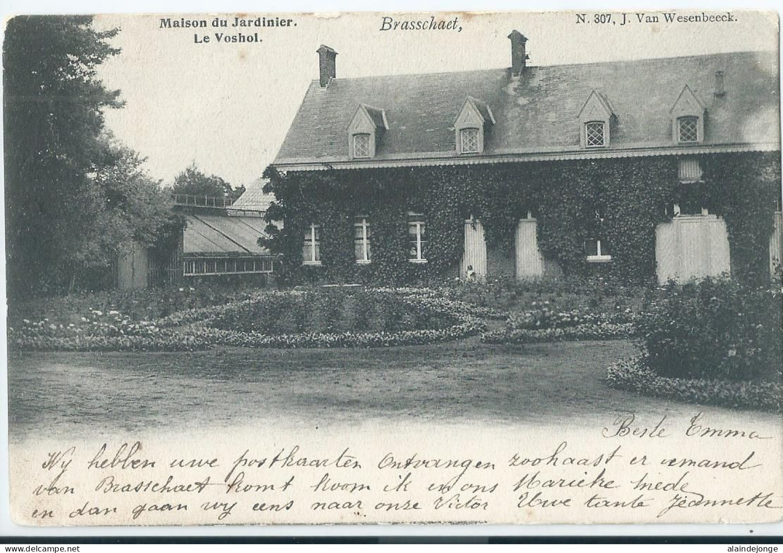 Brasschaat - Brasschaet - Maison Du Jardinier - Le Voshol - 1907 - Brasschaat