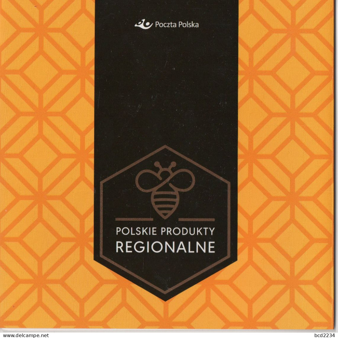 POLAND 2016 POLISH POST OFFICE SPECIAL LIMITED EDITION FOLDER: POLISH REGIONAL PRODUCTS KURPIOWSKI HONEY BEES FOOD - Briefe U. Dokumente