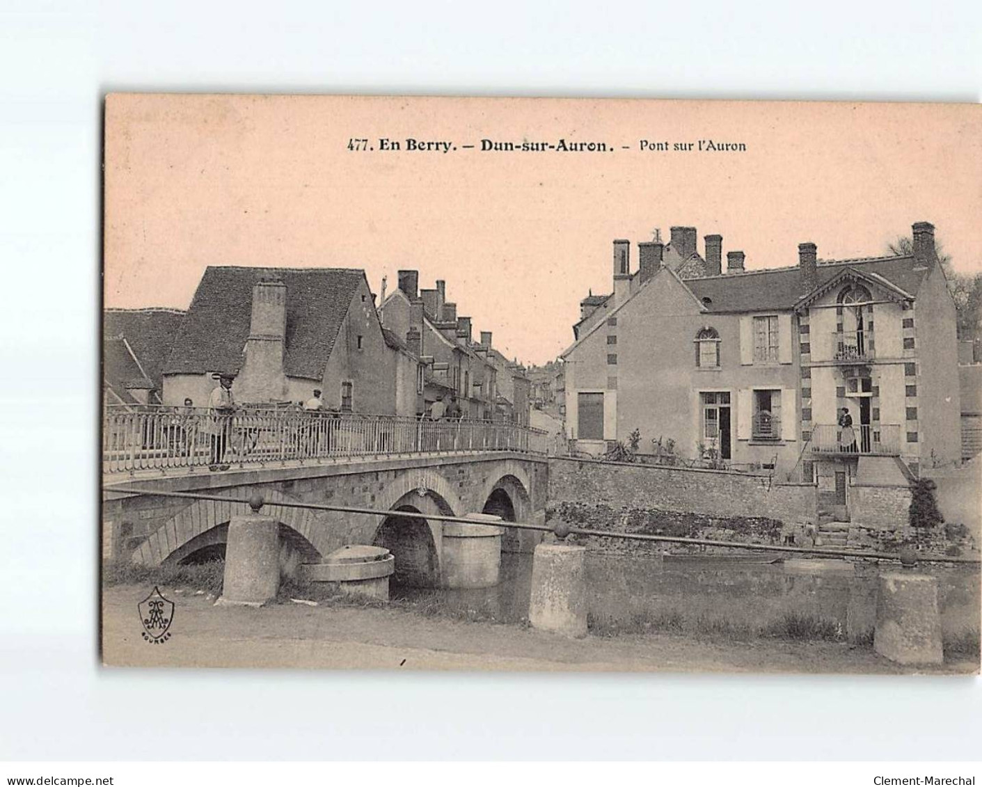 DUN SUR AURON : Pont Sur L'Auron - état - Dun-sur-Auron
