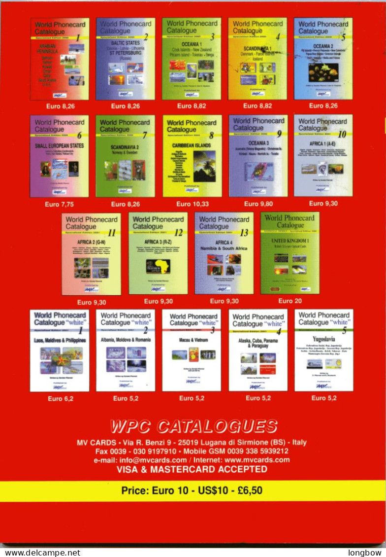 Word Phonecard Catalogue National Series - Turkey - Boeken & CD's