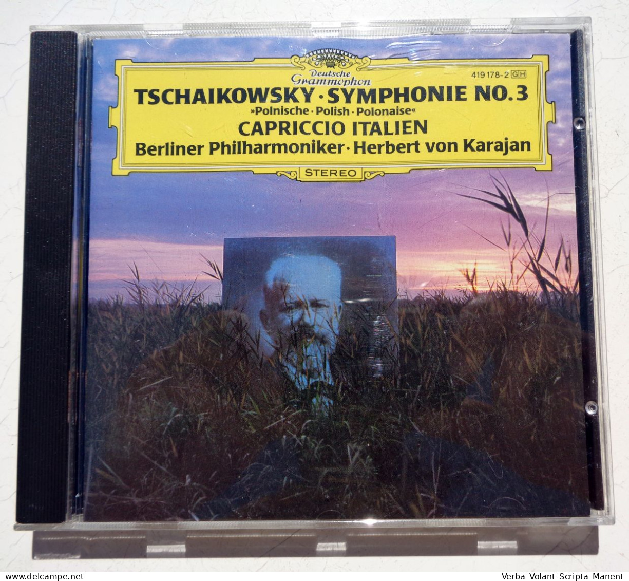 Q-1005 * TSCHAIKOWSKY - SYMPHONIE NO. 3 / CAPRICCIO ITALIEN - DEUTSCHE GRAMMOPHON, 4191782 - Classique